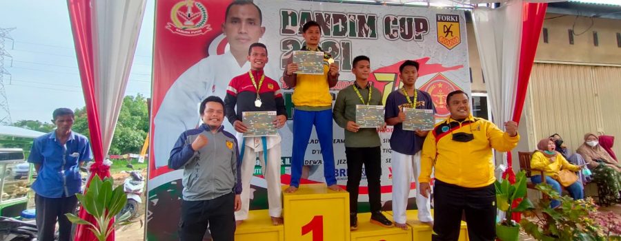Siswa SMAN I Sungai Penuh Raih Juara 3 Karate pada Kegiatan Dandim Kabupaten Bungo Kategori Senior, 65 Kg